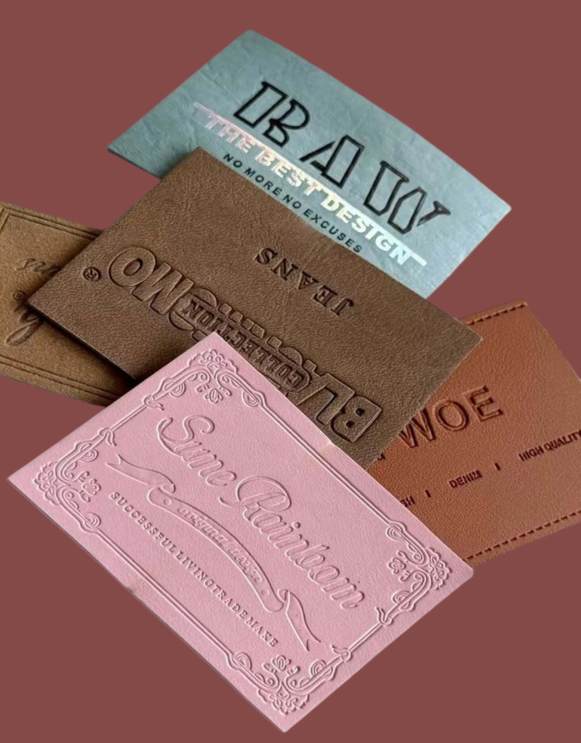 custom leather patches