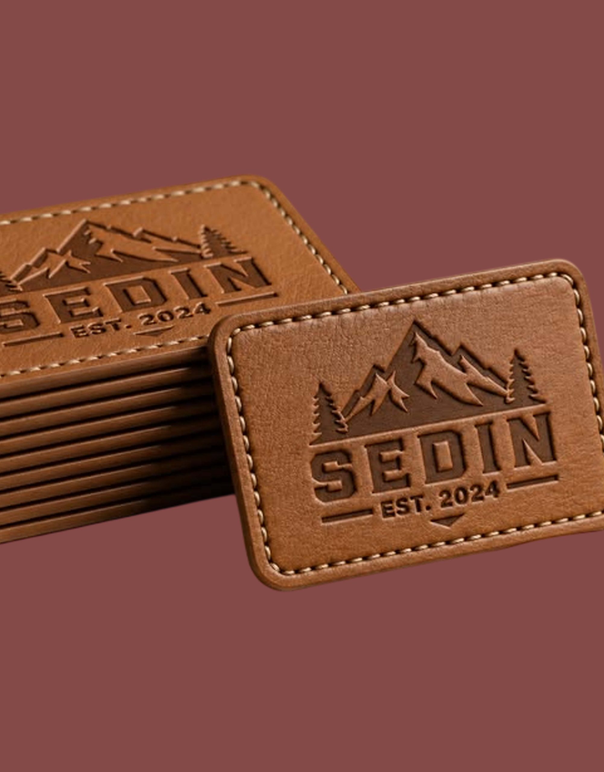 how to make custom leather patches