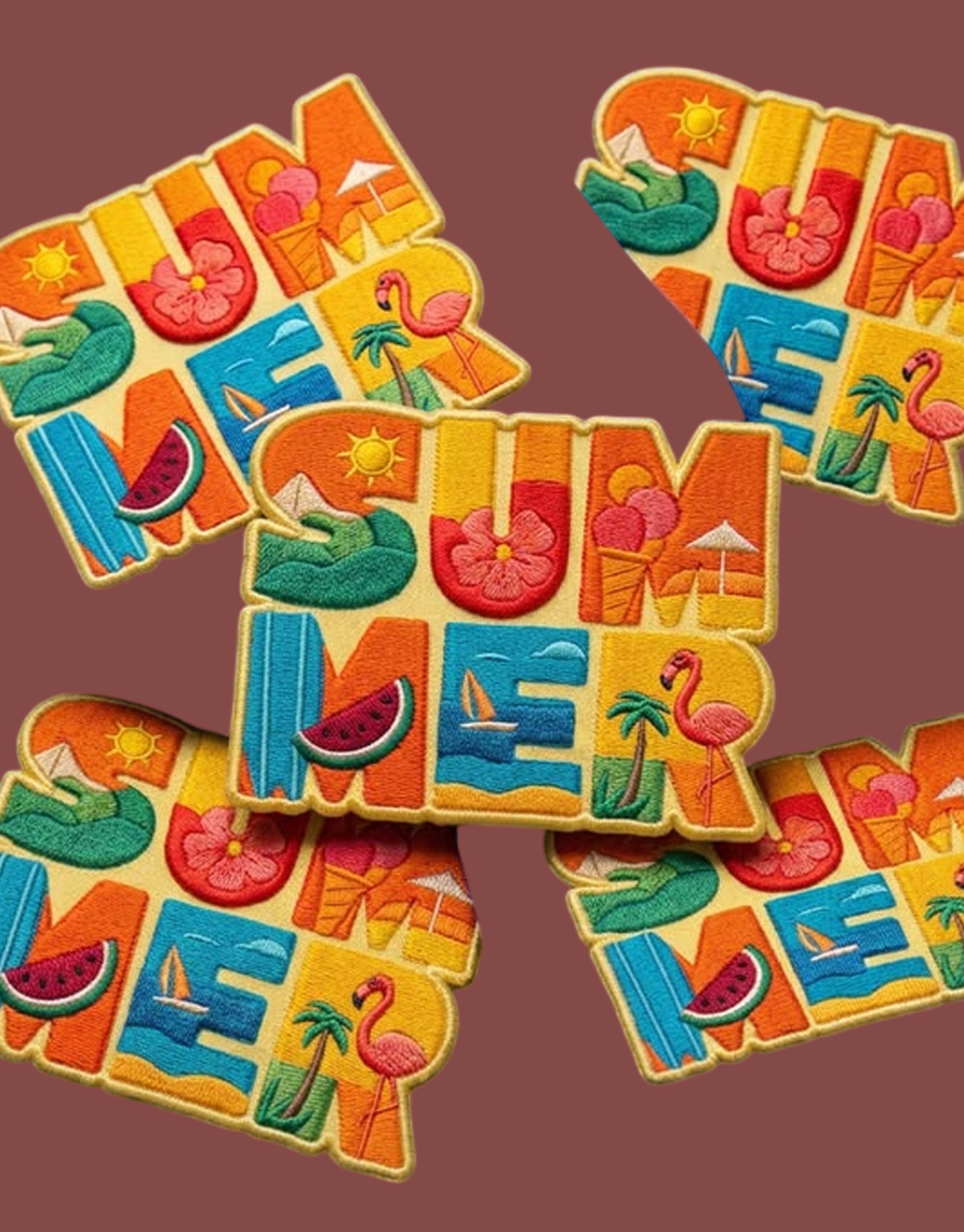 iron on embroidery letters patches