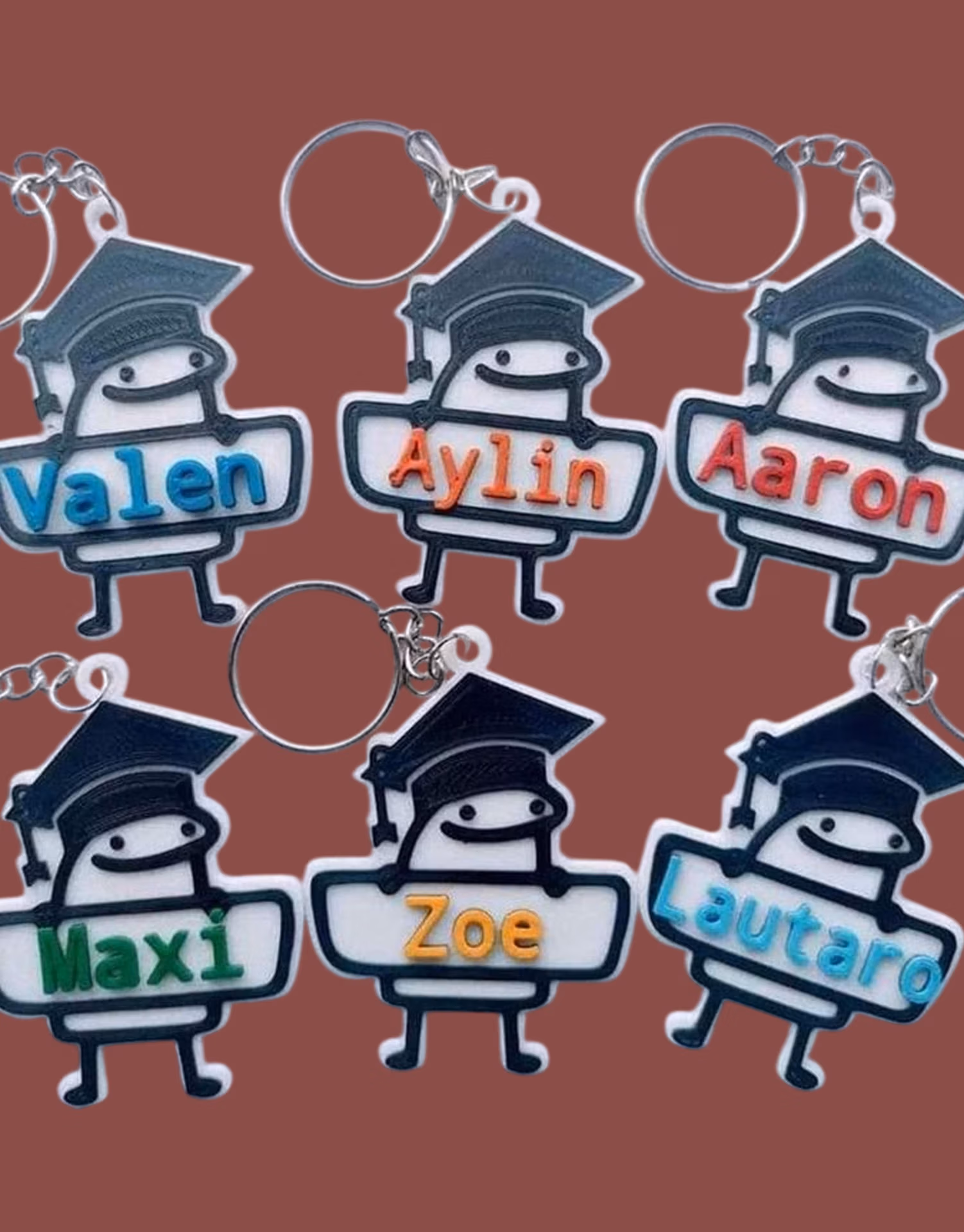 Personalized Name Gift Keychains
