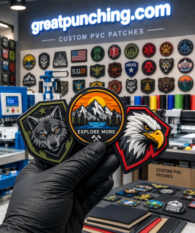 custom pvc patches you can use for your cap, military gear, bags etc.