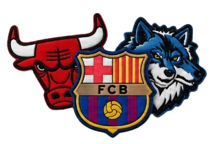 sport teams, club, football and game embroidered patches