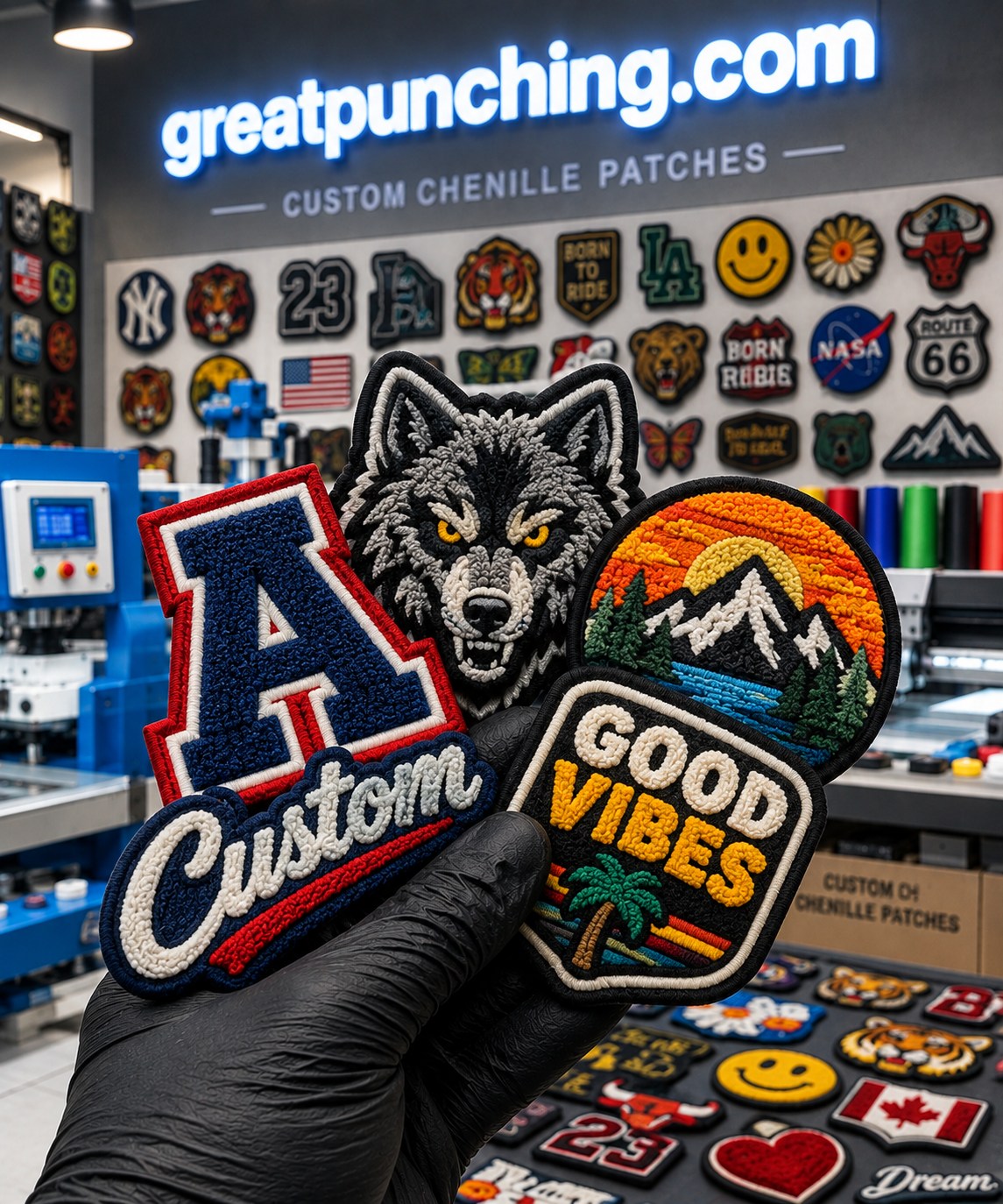 Custom Chenille Patches – Premium Custom Letter and Logo Patches